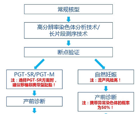 染色体结构异常导致单基因遗传病的检测流程