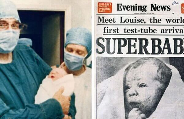 1978年全球诞生了第一例试管婴儿