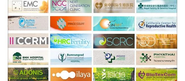 全球入驻孕多多的知名生殖机构多达200余家