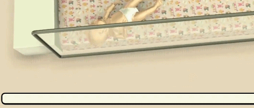宝宝睡觉翻身被床护栏卡住