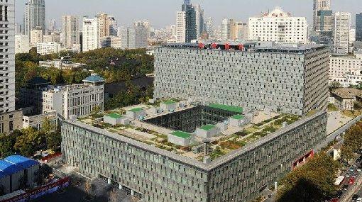 南京鼓楼医院俯瞰图