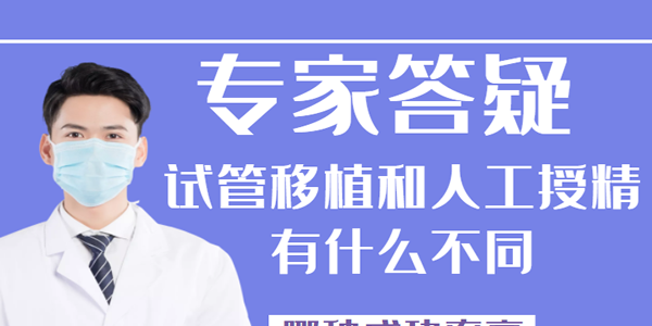 专家答疑试管移植和人工授精有什么不同、哪种成功率高