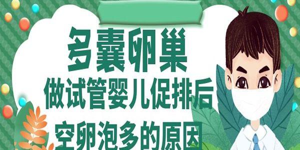 患有多囊卵巢做试管婴儿促排后空卵泡多的原因