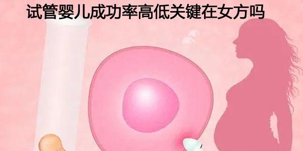 试管婴儿成功率高低关键在女方吗