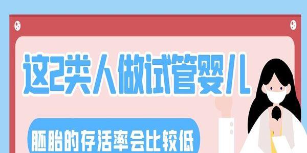 这2类人做试管婴儿胚胎的存活率会比较低！