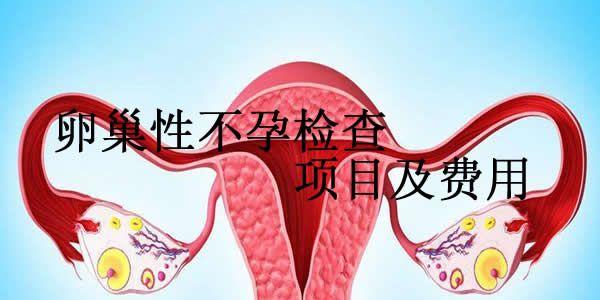 卵巢性不孕检查项目及费用
