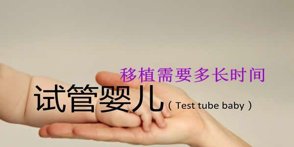 试管婴儿移植需要多长时间