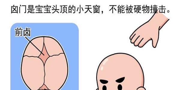  什么是囟门？宝宝囟门在哪个位置示意图