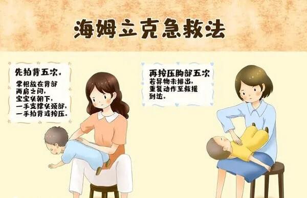 三岁以下的人群可以用拍背压胸法