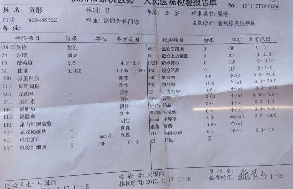 患有前列腺炎要注意选择正规医院治疗