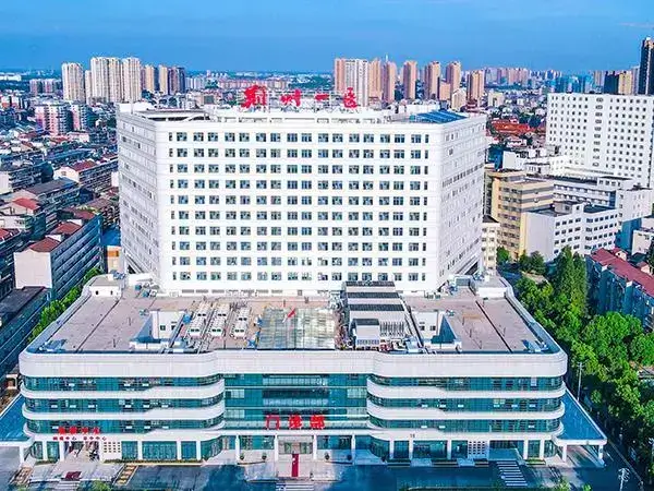 荆州一医鸟瞰图