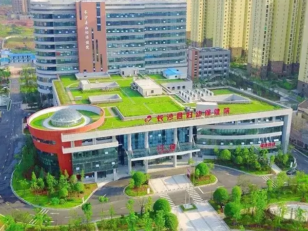 长沙市妇幼保健院鸟瞰图