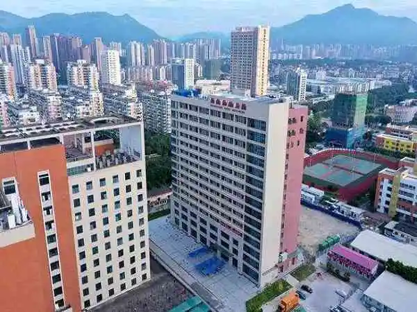 莆田学院附属医院俯视图