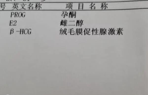 孕酮值随着孕周的增加而增长