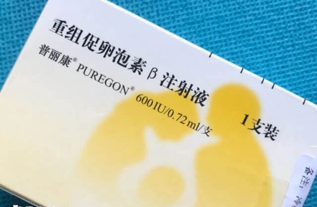 注射普丽康300后卵泡在12-14mm