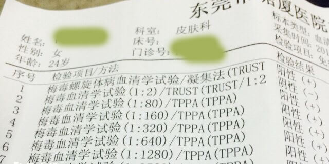 梅毒患者做试管婴儿通常需要医生开证明