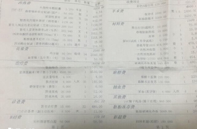 沧州人民医院试管费用