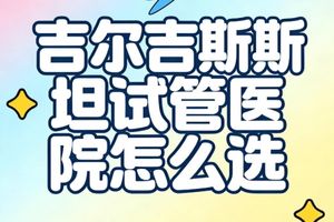 单身赴吉试管求子？医院选择看这篇就够！