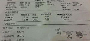 唐筛结果哪两个结果大于1一定生男孩啊？