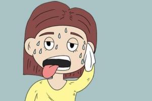 女人后背爱出汗是什么原因？不外乎5大因素，全都给你列出来