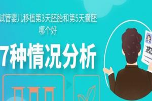 试管婴儿移植第3天胚胎和第5天囊胚哪个好-7种情况分析