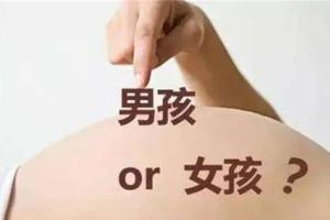 怀男孩很早就有感觉，“生男生女”早已注定