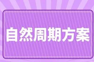 促排之自然周期方案