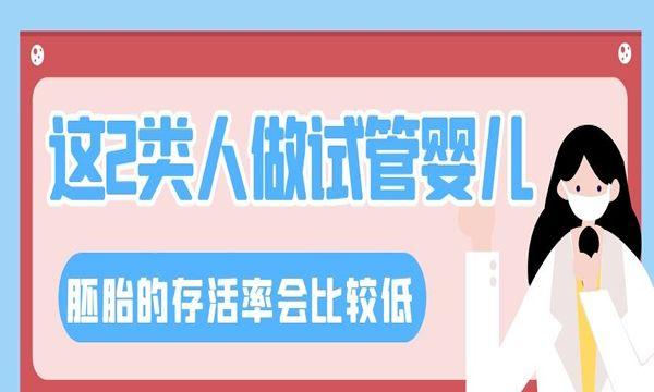 这2类人做试管婴儿胚胎的存活率会比较低！