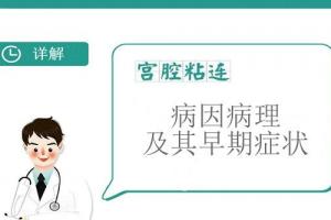 详解宫腔粘连的病因病理及其早期症状
