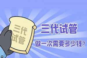 国内做第三代试管婴儿多少钱-2021年花费明细