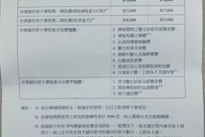 香港冻卵子需要多少钱2021详细明细表及流程