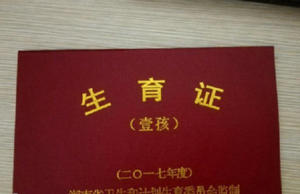 二胎准生证是什么样的