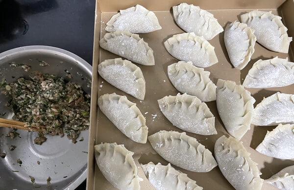 孕晚期能否吃猪肉荠菜饺子