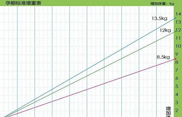 孕期重多少斤算正常